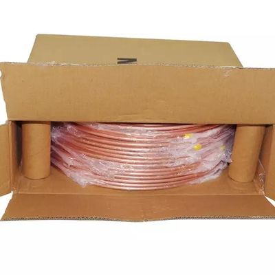 হিমায়ন সরঞ্জামের জন্য ASTM C12200 উজ্জ্বল কপার টিউব পাইপ কয়েল 150mm