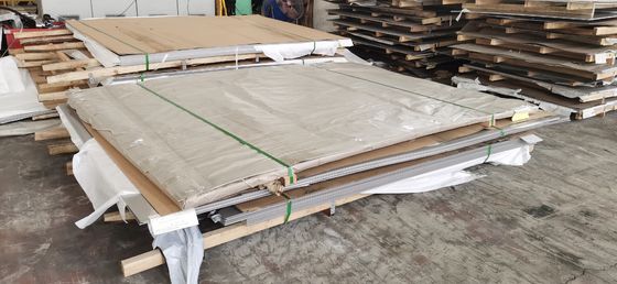 304L 316 316L স্টেইনলেস স্টিল শীট হেয়ারলাইন 30.0 মিমি 4FT × 10FT