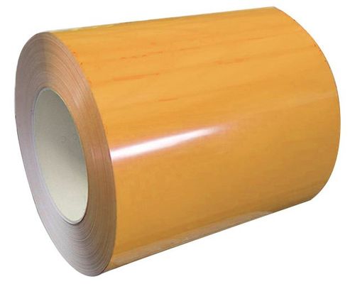 06TiL রঙিন প্রলিপ্ত স্টিল প্রোফাইল শীট DIN JIS 115MM এমবসিং সারফেস