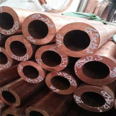 শিল্পের জন্য H65 H62 কৈশিক কপার পাইপ ছোট ব্যাস 99.9% Cu ব্রাস টিউব