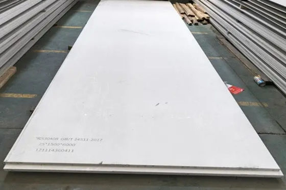2B 6mm স্টেইনলেস স্টিল প্লেট মিল হট রোলড 4000mm
