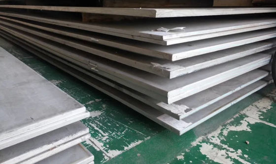 2B 6mm স্টেইনলেস স্টিল প্লেট মিল হট রোলড 4000mm