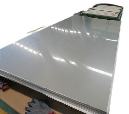 24 গেজ 304 স্টেইনলেস স্টীল শীট 4&quot;X8&quot; জারা প্রতিরোধী আয়না