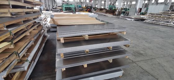 304L 316 316L স্টেইনলেস স্টিল শীট হেয়ারলাইন 30.0 মিমি 4FT × 10FT