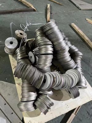 কাটিং বৃত্তাকার স্টেইনলেস স্টীল কয়েল প্লেট কোল্ড রোলড 3.0 মিমি 60 মিমি