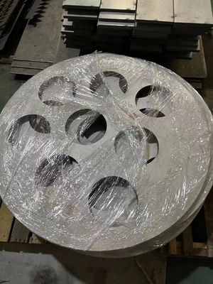 কাটিং বৃত্তাকার স্টেইনলেস স্টীল কয়েল প্লেট কোল্ড রোলড 3.0 মিমি 60 মিমি