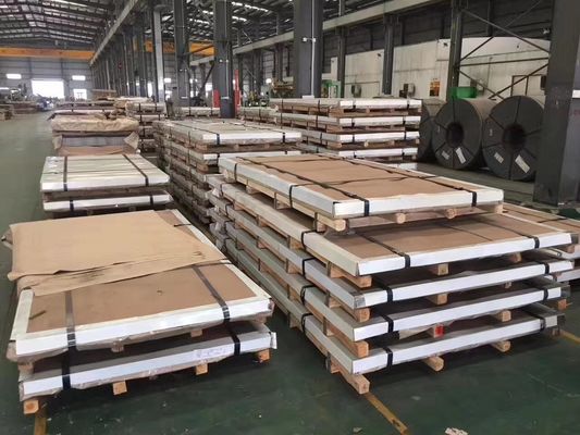 304 পালিশ করা স্টেইনলেস স্টীল শীট 316L মিরর 8K BA 500mm