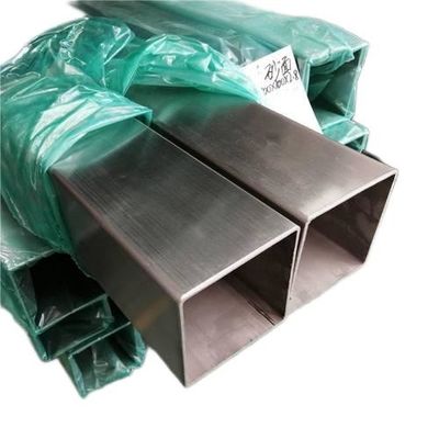 SS304 স্কোয়ার ফাঁপা স্টেইনলেস স্টীল টিউব পাইপ 8.0mm A554 GR প্রোফাইল