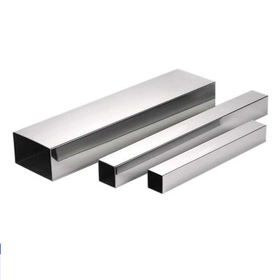 SS304 স্কোয়ার ফাঁপা স্টেইনলেস স্টীল টিউব পাইপ 8.0mm A554 GR প্রোফাইল