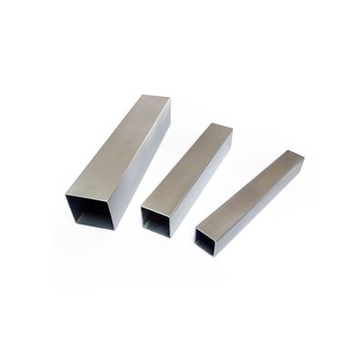 SS304 স্কোয়ার ফাঁপা স্টেইনলেস স্টীল টিউব পাইপ 8.0mm A554 GR প্রোফাইল